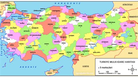 81 cities in turkey